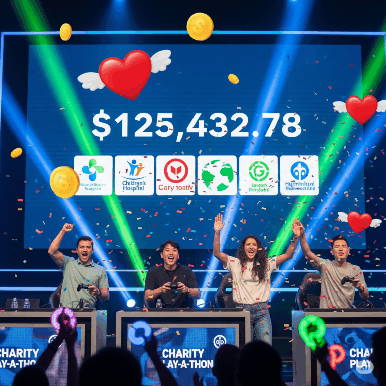 Gaming for Good: How Gamers Raised Millions for Charity