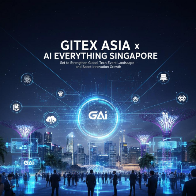 International investors and startups networking at Singapore tech event